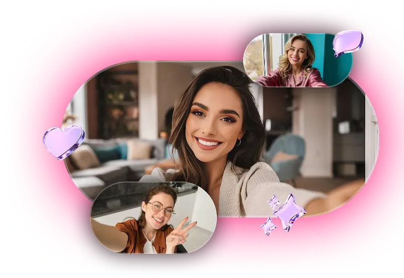 Monkey App video chat
